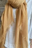 Classic Portobello Scarf Ochre **